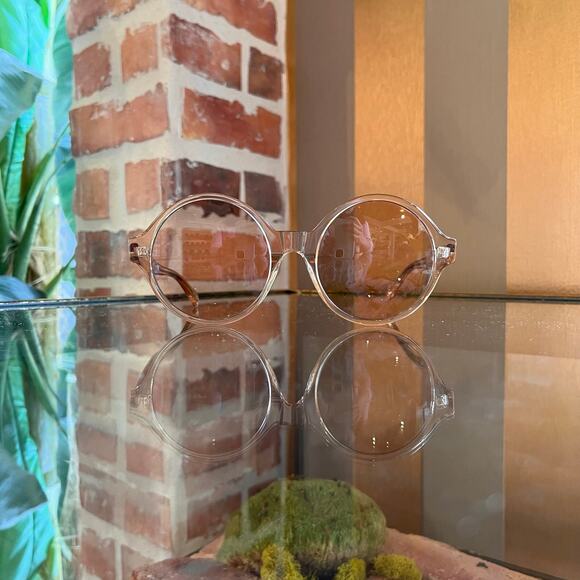 CELINE CL400511 72S Pink Clear Acetate Sunglasses main image 8
